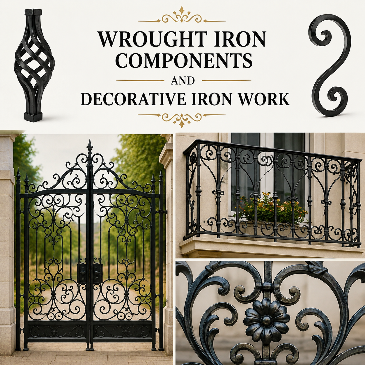 Wrought Iron Components