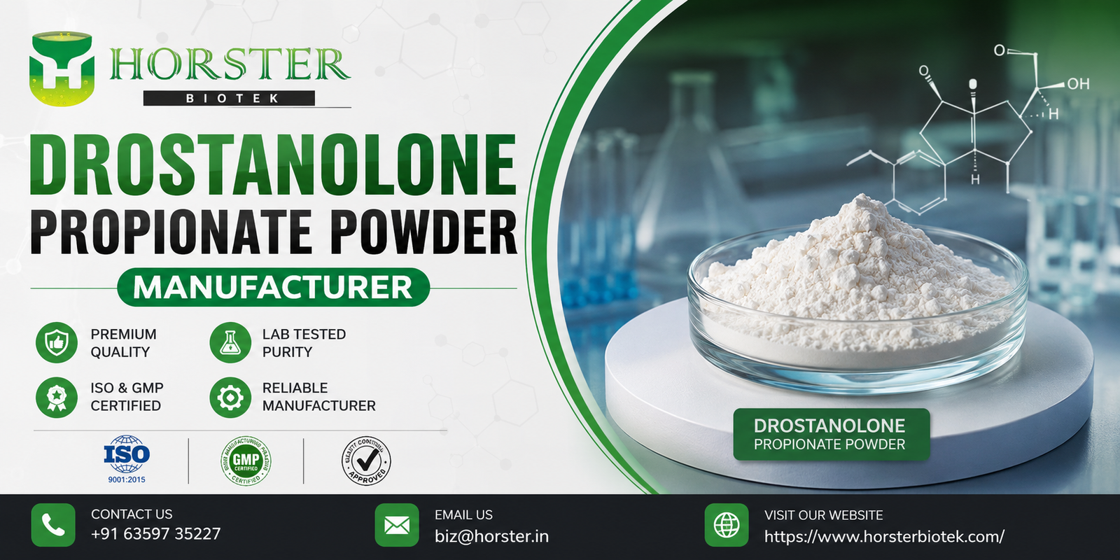 Drostanolone Propionate Powder Manufacturer